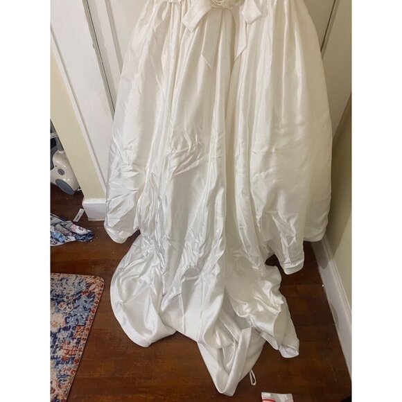 Vintage Min Cheri Women's Embellished Beaded Wedding Dress - Small - Picture 3 of 13